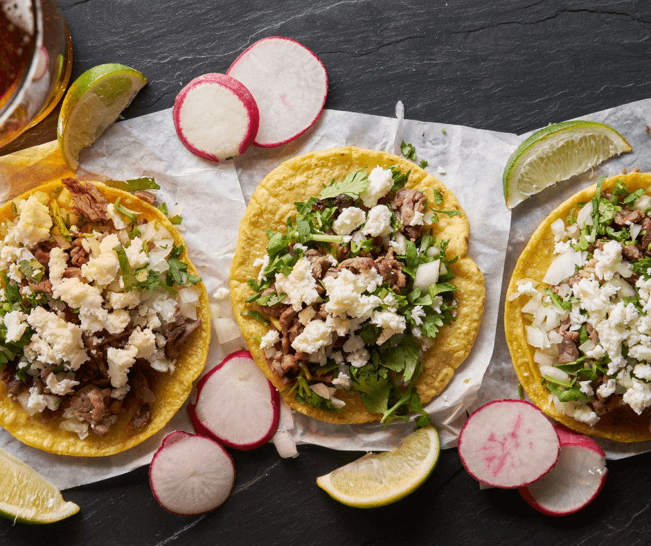 carne asada tacos